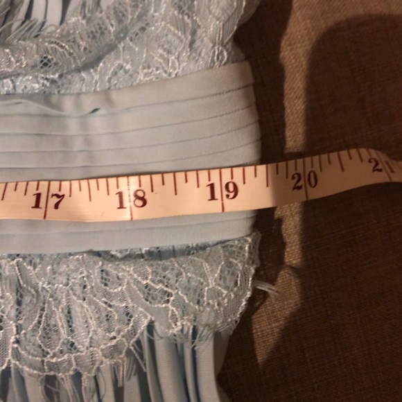 NWT ASOS plus pleated Sleeveless V-neck maxi dress - Picture 10 of 10